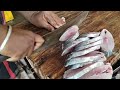 cross cutting kingfish video #fishlovers #fish #fishcut #fishcutting #fishsellers # #trending