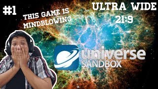 Apa itu Bintang, galaxy dan nebula Universe Sandbox ² part 1 (UltraWide 21:9)