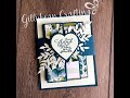 Accordion Fancy Fold Card using Stampin' Up!'s® Forever Greenery Suite