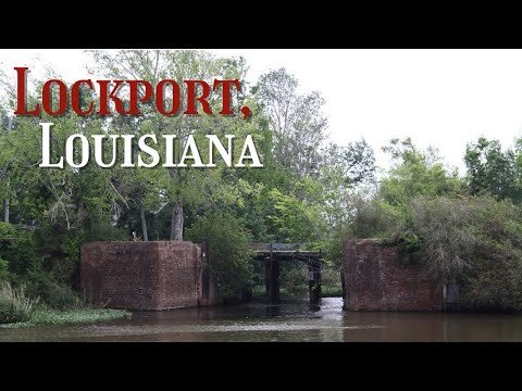 LOCKPORT, Louisiana - History along Bayou Lafourche