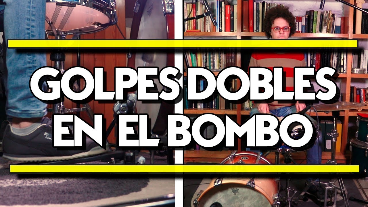 Mejora tus golpes dobles en el bombo