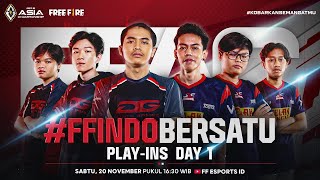 [ID] Free Fire Asia Championship - Play-Ins Day 1 #FFINDOBERSATU