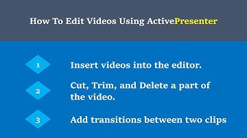 How to Edit Videos Using ActivePresenter