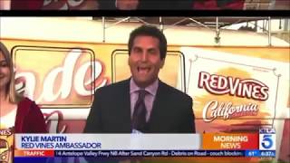 Red Vines Licorice on KTLA 5