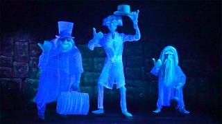 Haunted Mansion at Disneyland Park - Full Ride in Anaheim, California [4K POV]