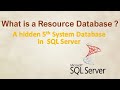 Resource database in sql server  5th system database in sql server  sql interview qa  ms sql