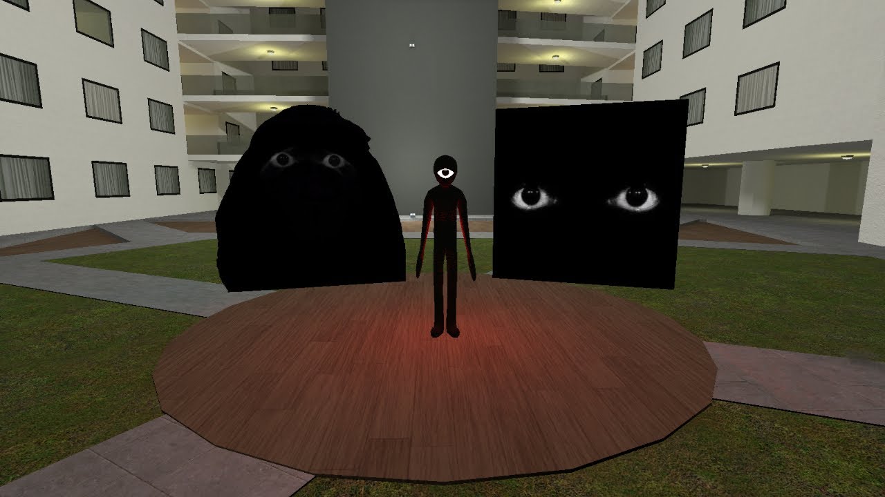 Gmod Nextbots but It's only EYES... (Seek, Munci, Eyes) YouTube