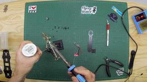 ZMR250 DIY Kit build video - Motor and arm assembly - Part 2