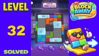 Block Away – Level 32 | Walkthrough Fast & Clean Solution