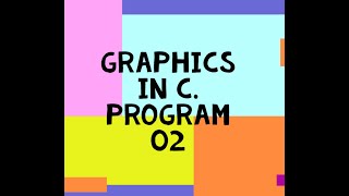 Program 2 (C program to print concentric circles).
