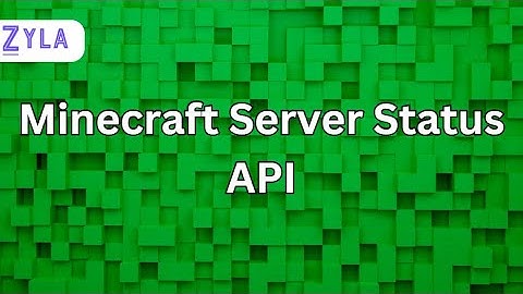 Minecraft Server Status API