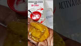 Homemade Slime Activator! 100% working with Proof🥳👍 Slime Activator #shorts #slime #diy #activator