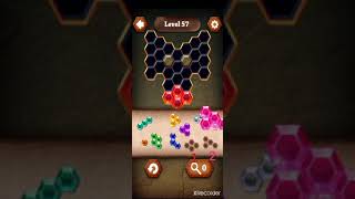 TUTORIAL (HEX PUZZLE) LEVEL 57 & 58 EKSPERT TIC TAC TOE!! screenshot 3