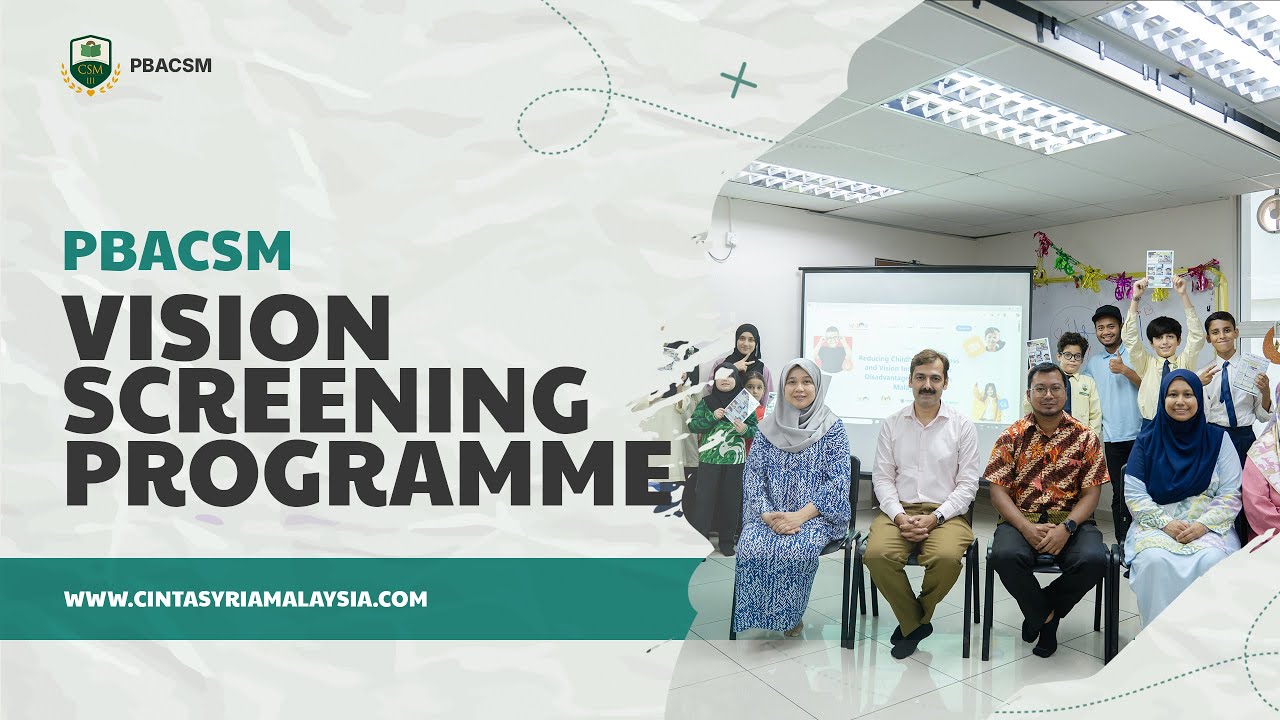 Csm Vision Testing Vision Screening Programme PBACSM | CSM Kids - YouTube