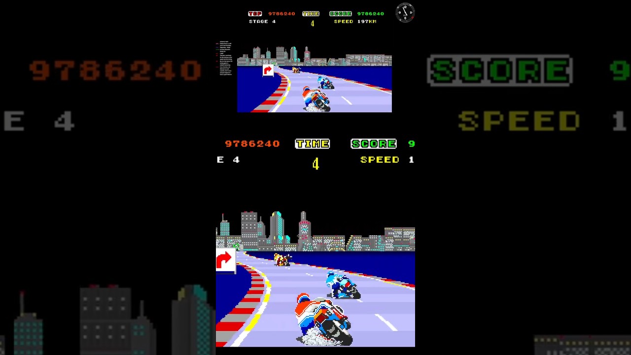 My Best Hang-On attempt in Shenmue | 