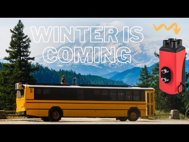 Stay Warm for Cheap! Diesel Heater Install for your Bus, Rv, or Van -  YouTube