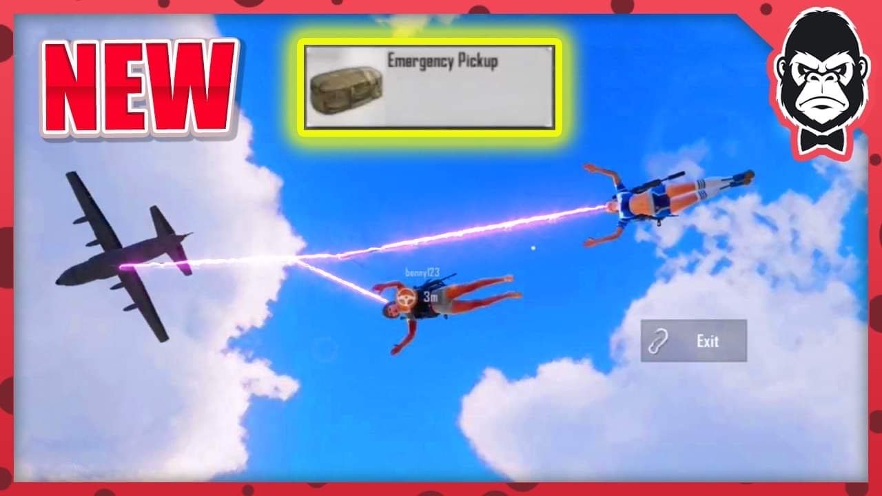 Emergency Pickup Feature PUBG MOBILE YouTube