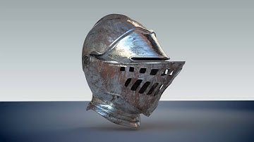 3D Modelling - Helmet Turnaround