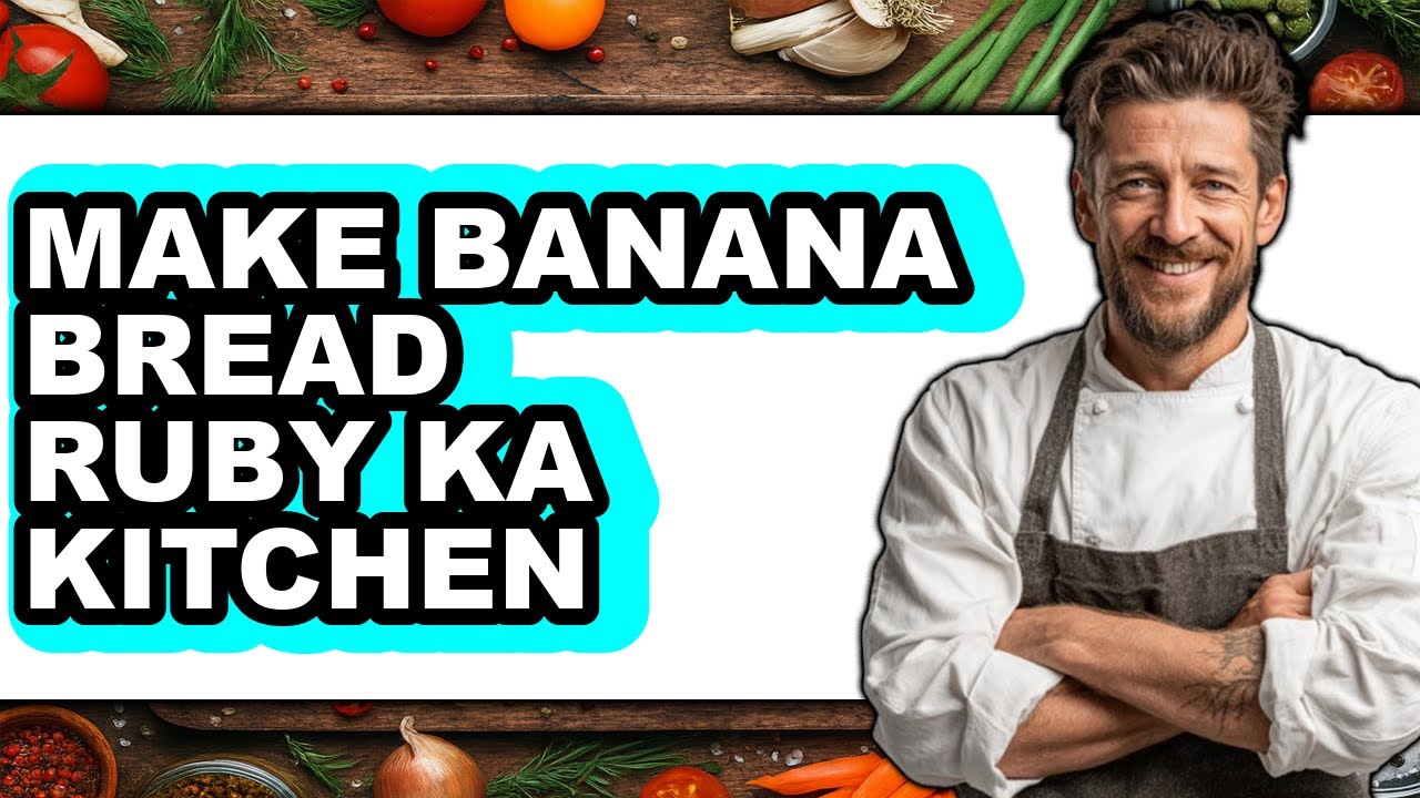How To Make Banana Bread Ruby Ka Kitchen - Step By Step - YouTube