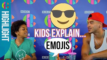 Kids Explain... Emojis 😝 👻 🦄 🍉 | CBBC