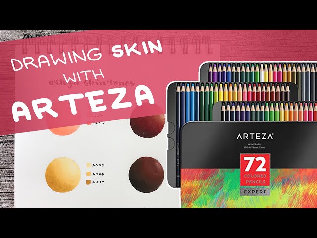 Arteza Skin Tones using arteza colored pencils created by Josilix