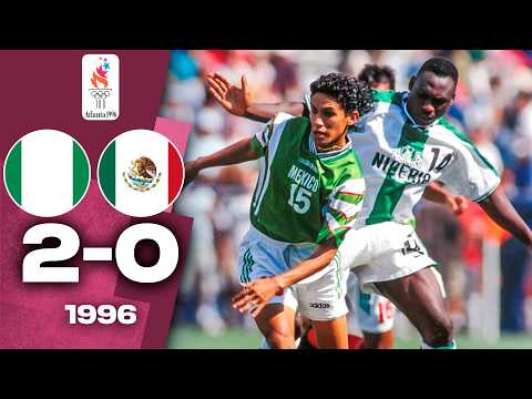 Nigeria 2-0 México 🥇 Juegos Olímpicos Atlanta 1996 - Cuartos de Final