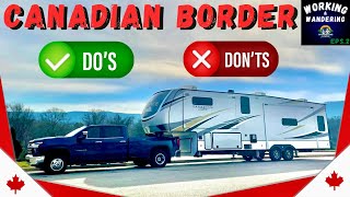 RV to Alaska / Canada Border Crossing: Tips for a Smooth Journey / Working & Wandering EPS. 2