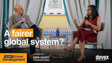 Reimagining a more just and equitable global system