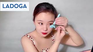 Eyeliner makeup stencil