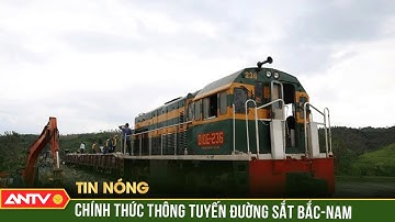 Chính thức thông tuyến đường sắt Bắc-Nam sau 4 ngày bị sạt lở | ANTV