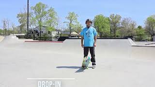 Skateboard Tricks - Drop In