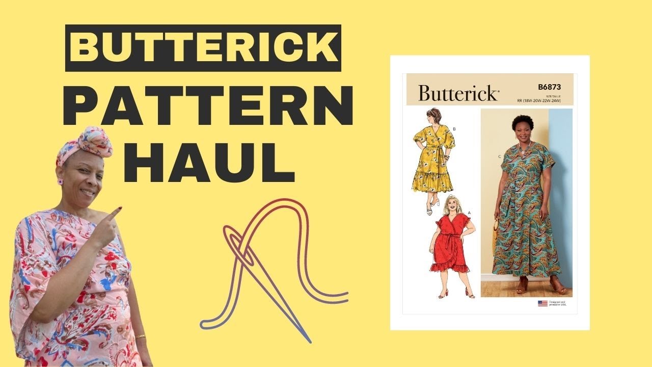Sewing Pattern Haul/ Butterick 1.99 YouTube