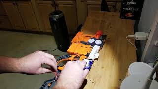 Daybreak flywheel cage first test