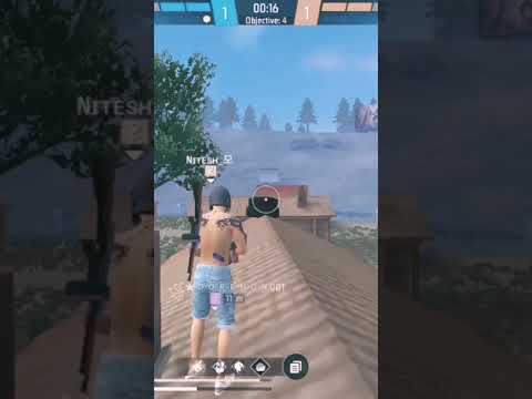 1vs4 clutch #AUG#freefire #virelshorts #youtubeshorts #subscribe #support guys