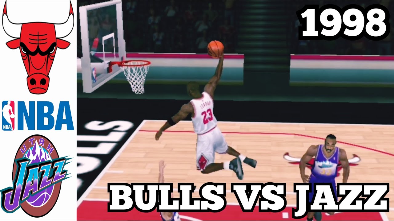 Bulls vs Jazz NBA 1998 Highlights - YouTube
