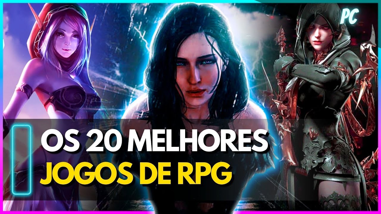 🎮👾OS 20 MELHORES JOGOS RPG PARA PC QUE VOCÊ PRECISA JOGAR 