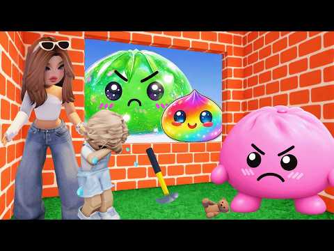 Construye para SOBREVIVIR a los DUMPLING SQUISHY en Roblox