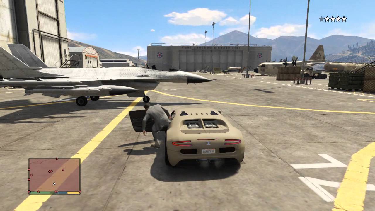 La manera más fácil de conseguir el caza en GTA V YouTube