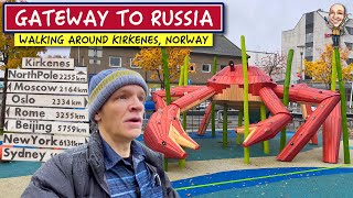 Walking the streets of Kirkenes, Norway (plus a bonus at the airport)