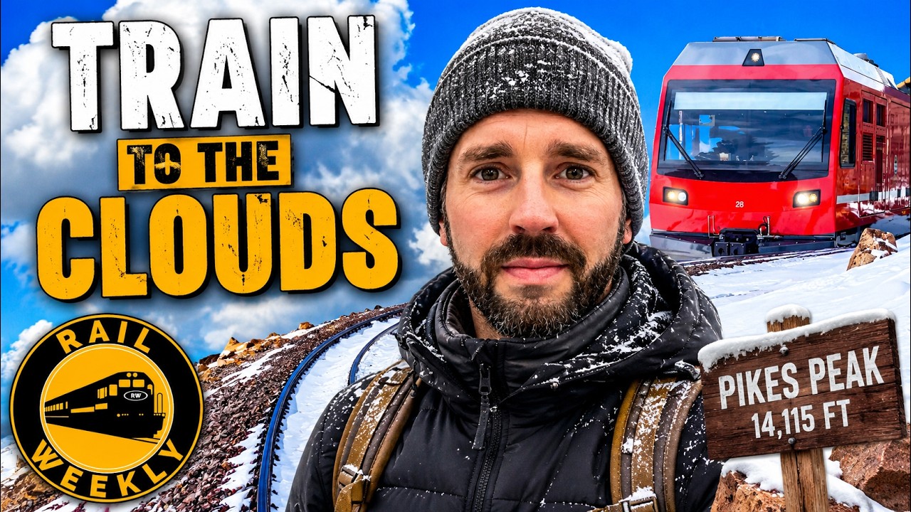 Pikes Peak Cog Railway - Train To The Clouds (Driver's View!) [S3: E03 ...