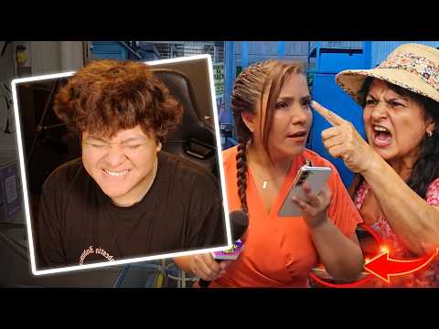ALECCHI reacciona a KATTY CON KALLE se PELEA EN EL MERCADO