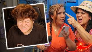 ALECCHI reacciona a KATTY CON KALLE se PELEA EN EL MERCADO