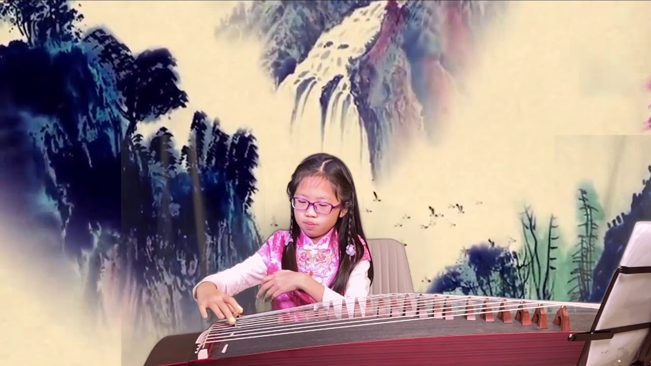 CHINESE GU ZHENG video clip 