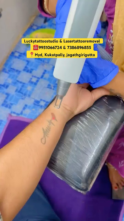 #femaletattooartist Hyderabad ☎️9951066724 & 7386896855 #luckytattoostudio #lasertattooremoval #ink