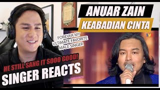 Anuar Zain - Keabadian Cinta [Lazada 11.11] | SINGER REACTION