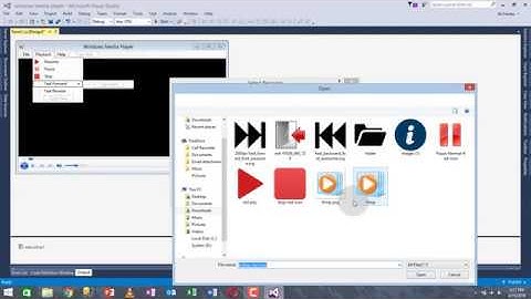 Learn C# | Create Windows Media Player