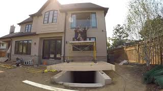 Installing a MASSIVE piece of glass