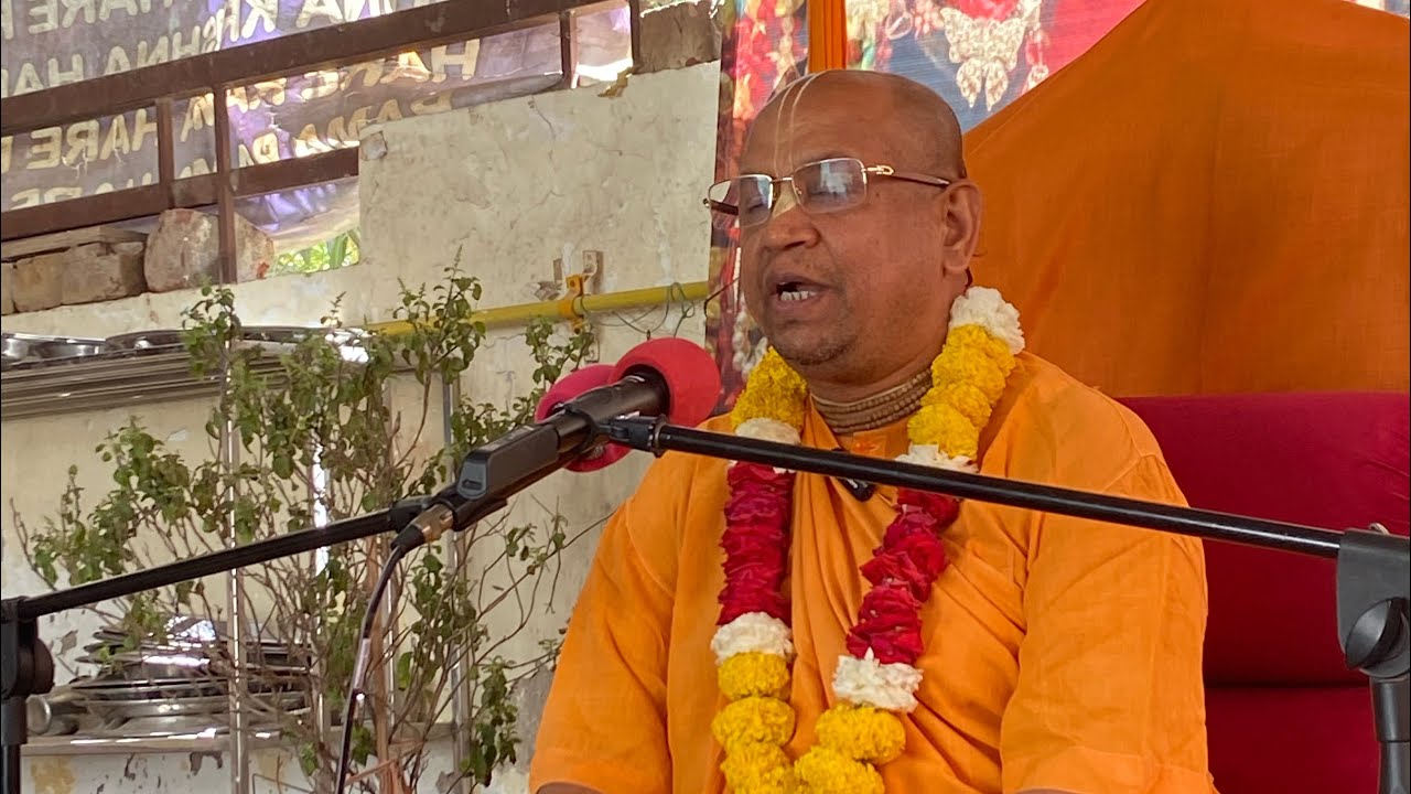 8 Mar 2026 - Gaur Katha - HH Bhakti Kevala Gopendra Krishna Swami Mhraj- Part 1 #gaurpurnima #iskcon