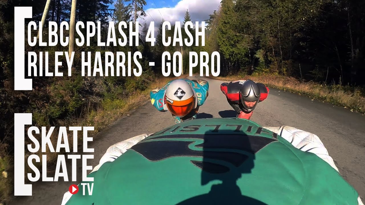 Coast Longboarding Splash 4 Cash 2015 - Riley Harris Raw Run - Skate[Slate].TV