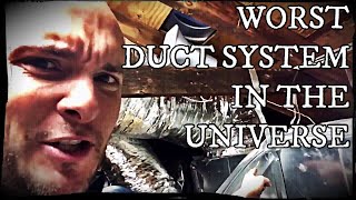 Testing the World’s Worst Attic Ductwork